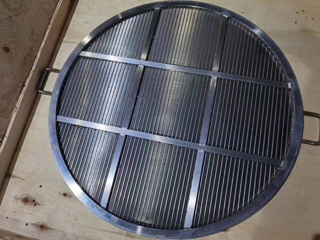 T-shaped wire filter element