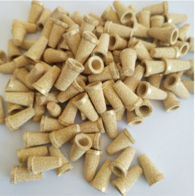 Copper powder filter cartridge